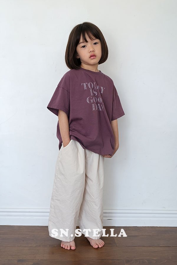 Sn.stella - Korean Children Fashion - #kidzfashiontrend - Today Tee - 9