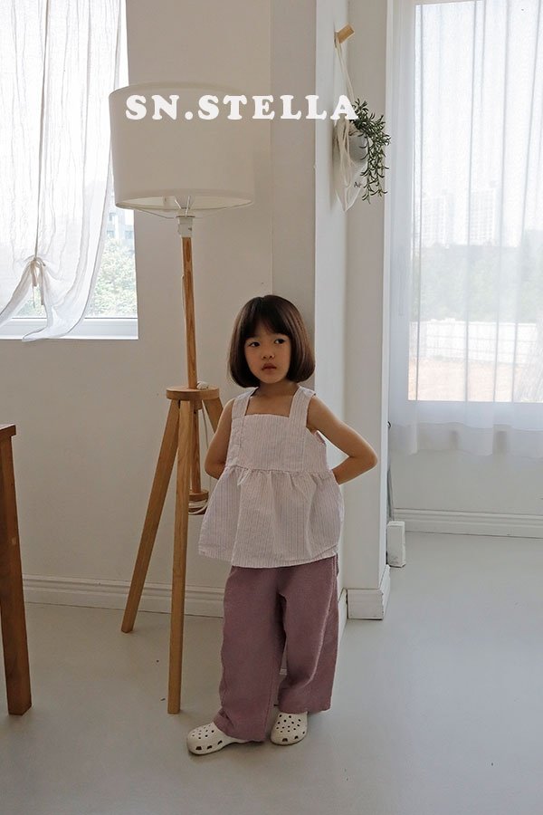 Sn.stella - Korean Children Fashion - #kidzfashiontrend - Air Pants - 8