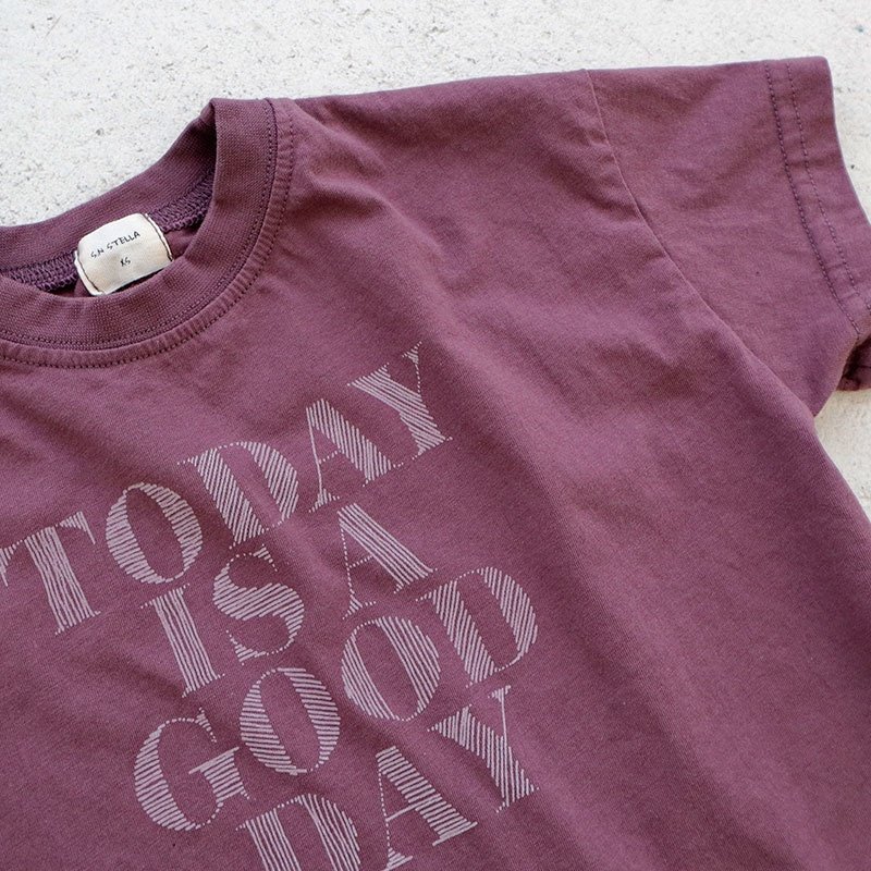 Sn.stella - Korean Children Fashion - #littlefashionista - Today Tee - 11
