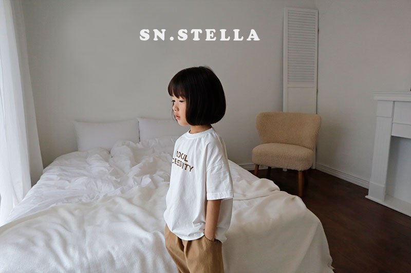 Sn.stella - Korean Children Fashion - #littlefashionista - Celeb Tee - 9
