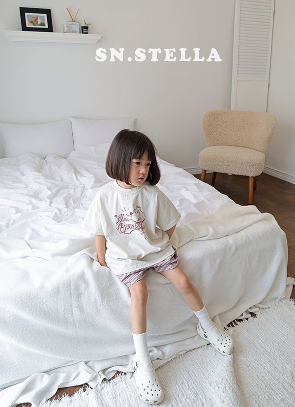 Sn.stella - Korean Children Fashion - #stylishchildhood - Baseball Tee - 3