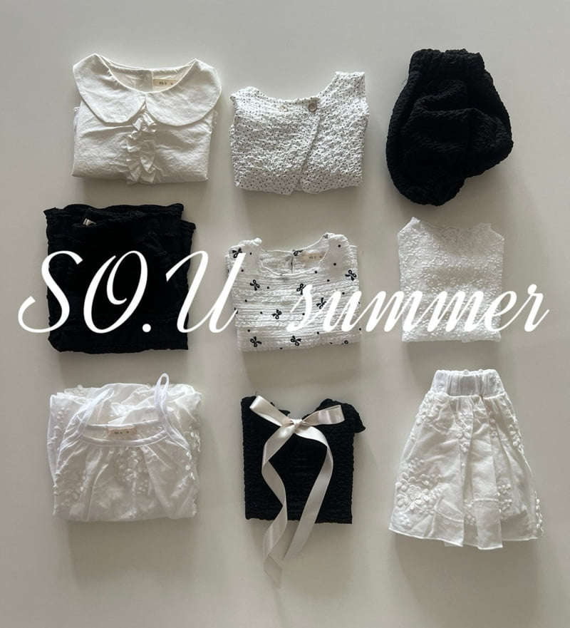 So U - Korean Baby Fashion - #babyclothing - Balloon Strap One-piece - 12