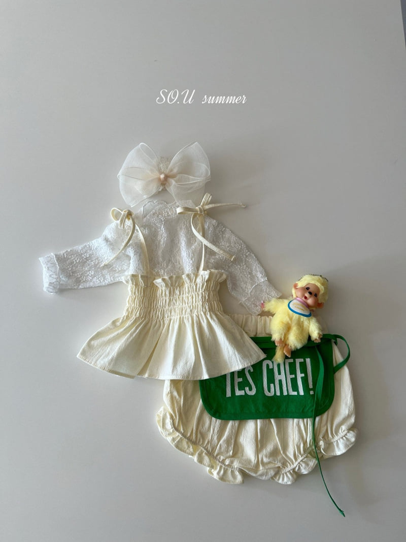 So U - Korean Baby Fashion - #babyclothing - Summer Smocked Set - 11