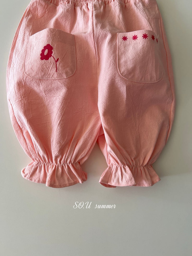 So U - Korean Baby Fashion - #babyfever - Pocket Smocked Jumpsuit - 7
