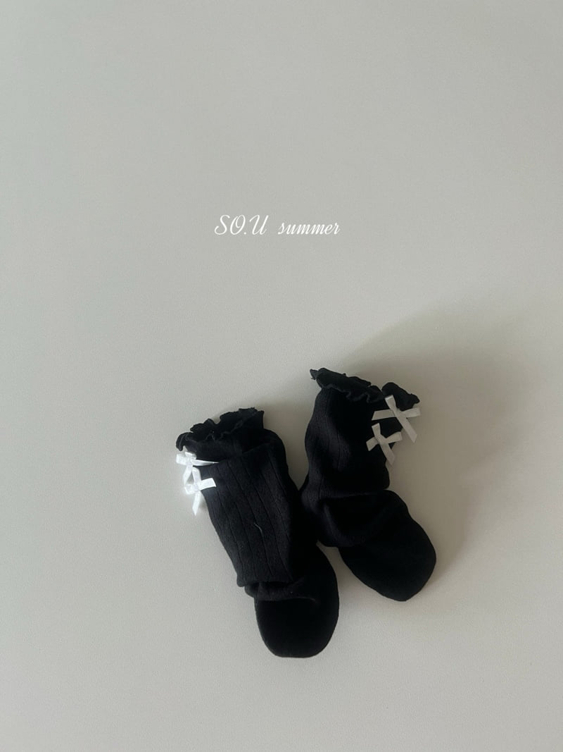 So U - Korean Baby Fashion - #babylifestyle - Mini Ribbon Knee Socks - 7
