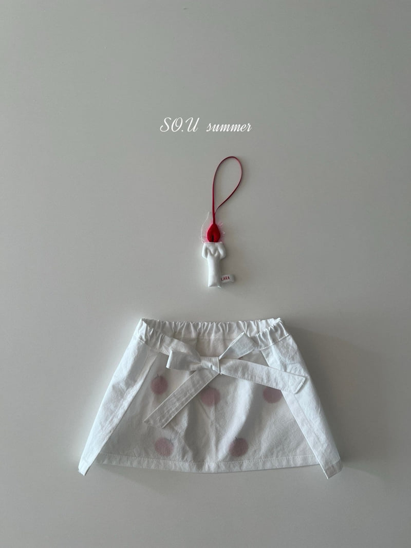 So U - Korean Baby Fashion - #babygirlfashion - Tomato Apron - 4