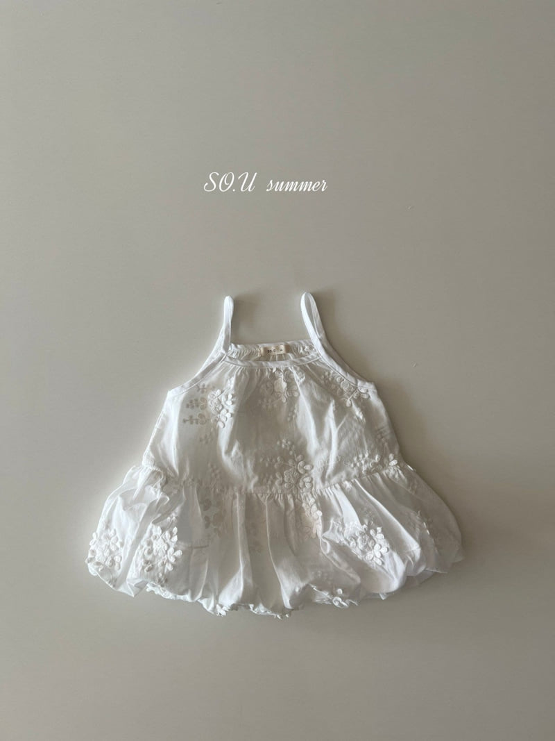 So U - Korean Baby Fashion - #babylifestyle - Balloon Strap One-piece