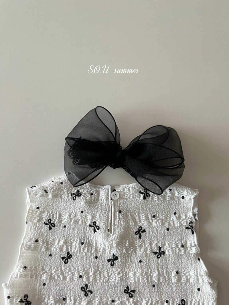 So U - Korean Baby Fashion - #babylifestyle - Tiered Ribbon Bloomer Set - 11