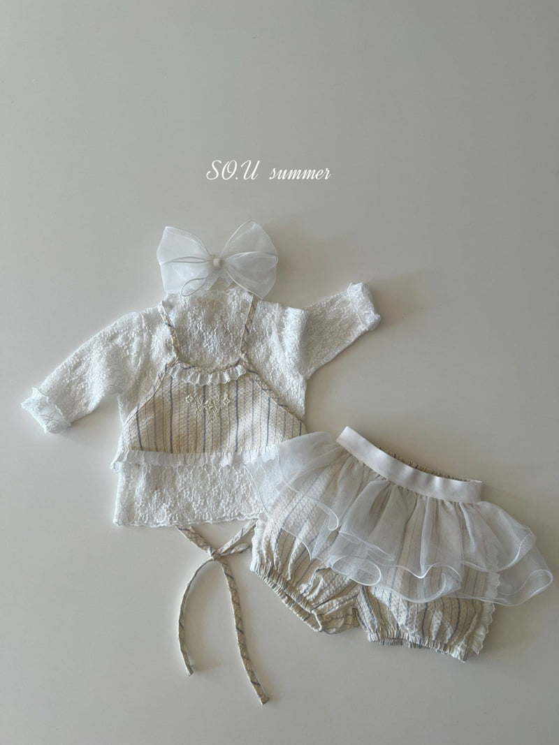 So U - Korean Baby Fashion - #babyoutfit - Sheer Ribbon Headband - 8