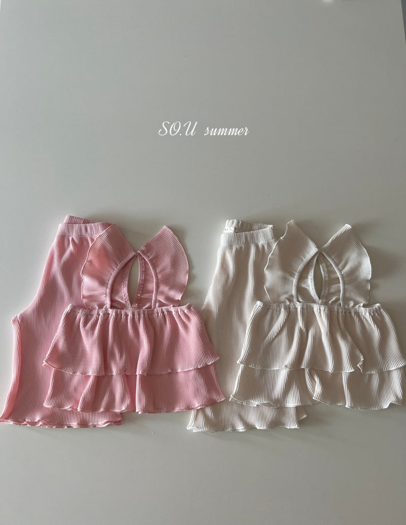 So U - Korean Baby Fashion - #babyoutfit - Accordion Set - 2