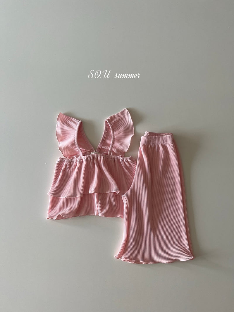 So U - Korean Baby Fashion - #babyoutfit - Accordion Set - 3