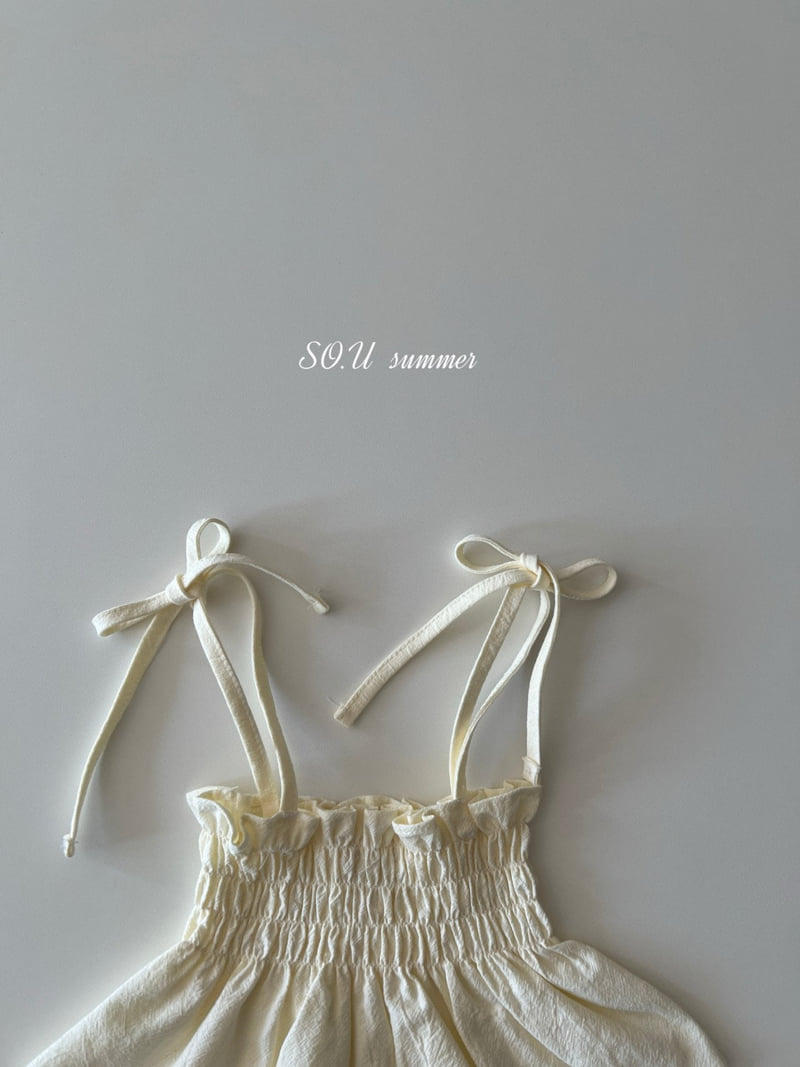 So U - Korean Baby Fashion - #babywear - Summer Smocked Set - 5