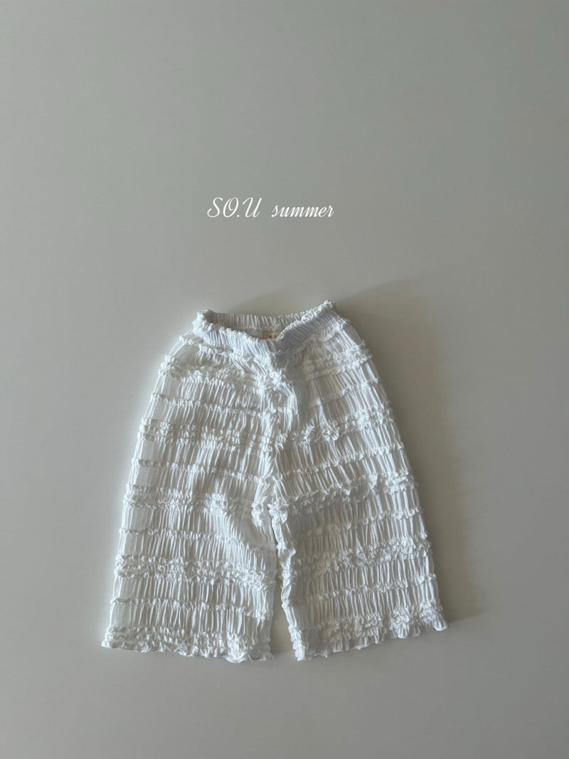 So U - Korean Baby Fashion - #onlinebabyboutique - Tiered Daily Pants - 3