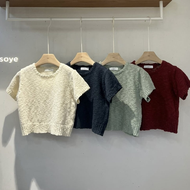 Soye - Korean Children Fashion - #Kfashion4kids - Slub Round Knit