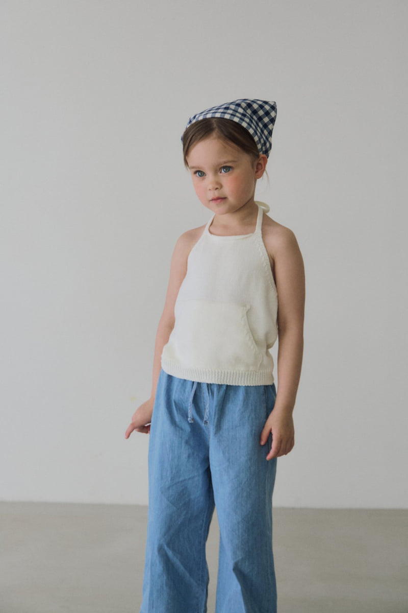 Soye - Korean Children Fashion - #Kfashion4kids - Pocket Halter Sleeveless Knit - 10