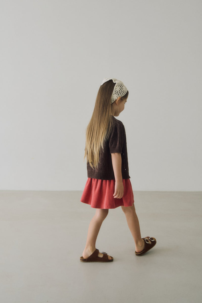 Soye - Korean Children Fashion - #childofig - Terry Smocking Skirt - 11