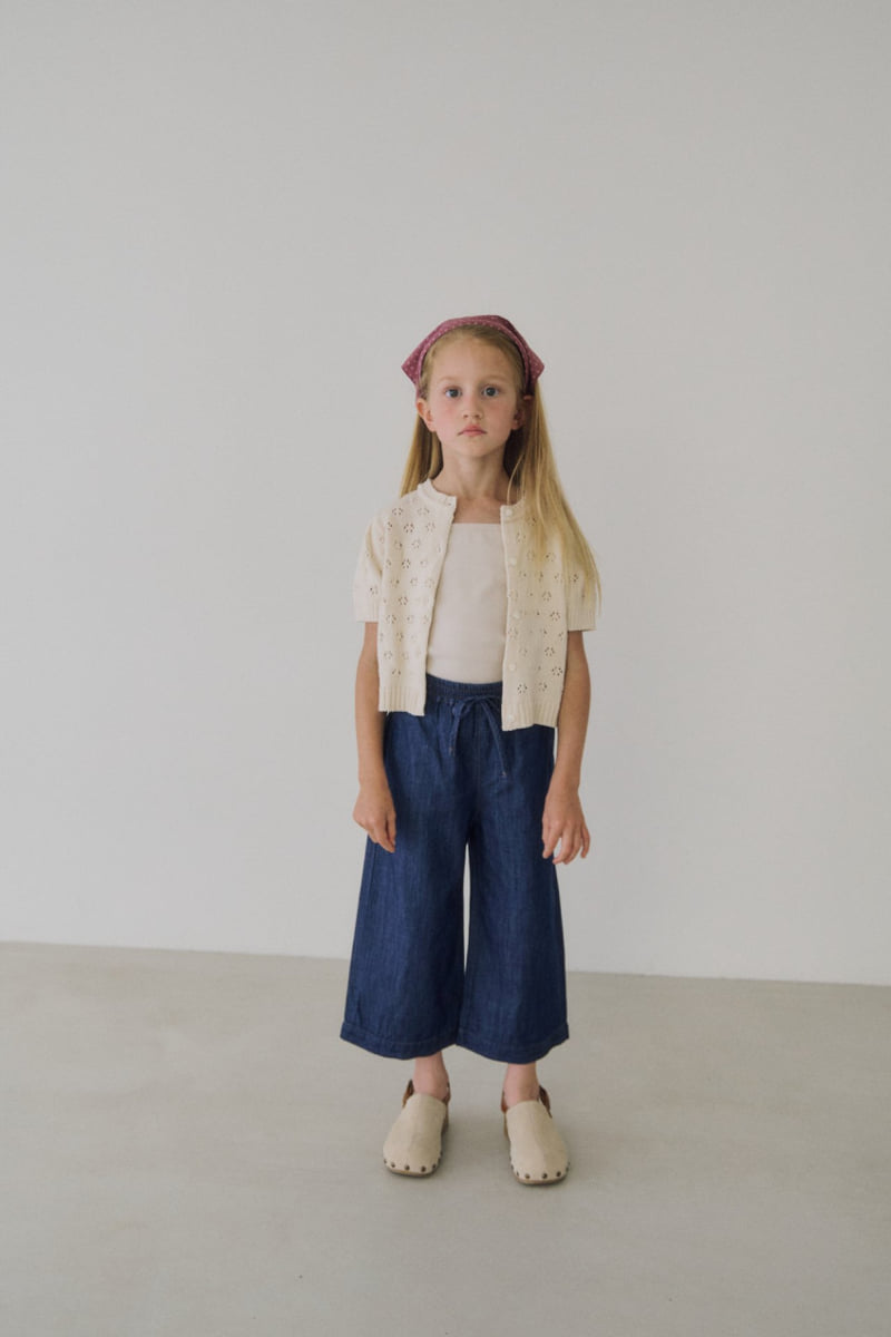 Soye - Korean Children Fashion - #childrensboutique - Rose Denim Pants - 4