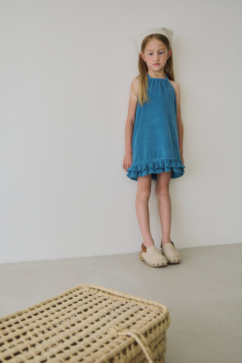 Soye - Korean Children Fashion - #designkidswear - Halter Frill One-piece - 3