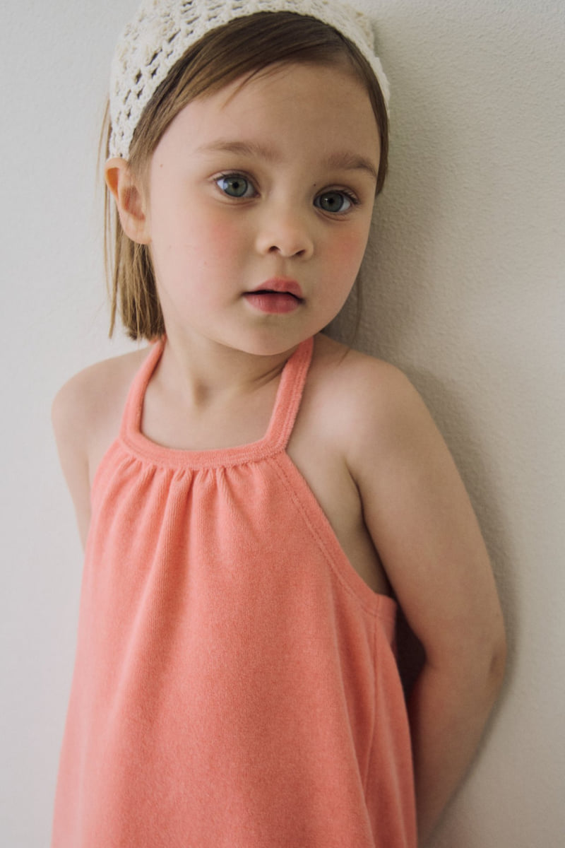 Soye - Korean Children Fashion - #kidsstore - Halter Frill One-piece - 7