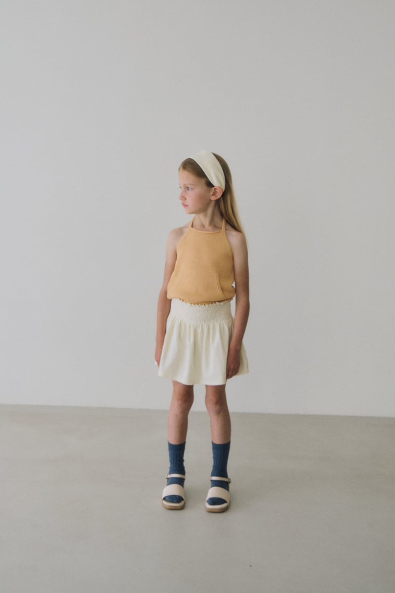 Soye - Korean Children Fashion - #kidsstore - Pocket Halter Sleeveless Knit - 8