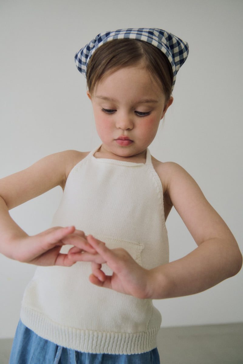 Soye - Korean Children Fashion - #littlefashionista - Pocket Halter Sleeveless Knit - 11