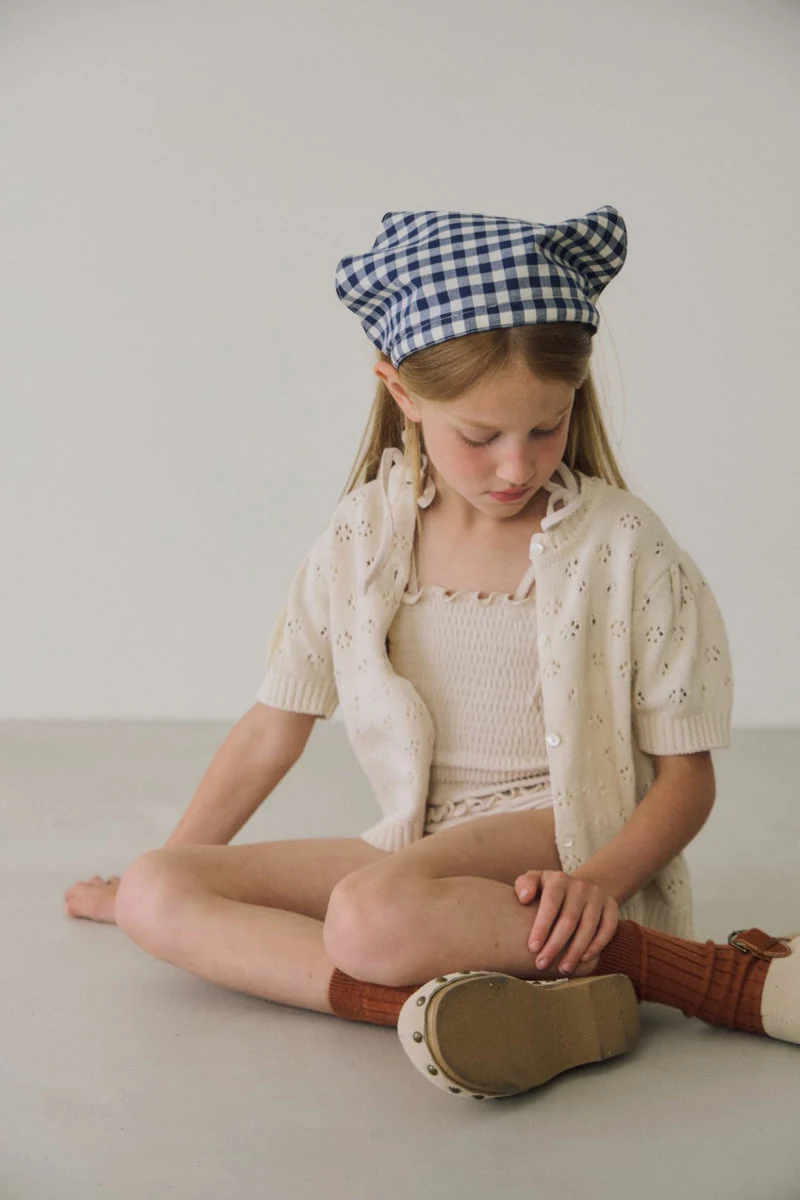 Soye - Korean Children Fashion - #magicofchildhood - Check Cuff Hairband - 2