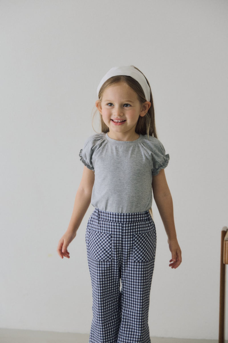 Soye - Korean Children Fashion - #minifashionista - Call Me Check Pants - 9