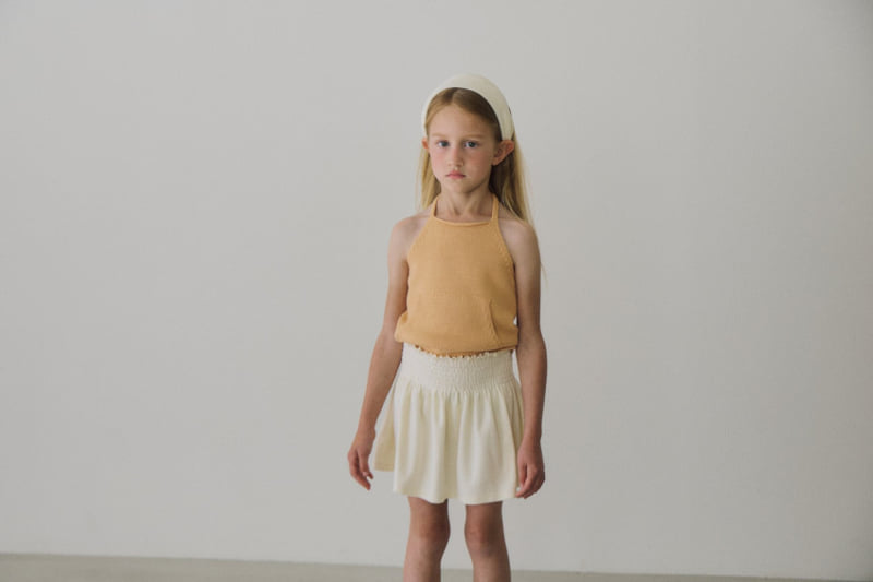 Soye - Korean Children Fashion - #minifashionista - Terry Smocking Skirt - 6
