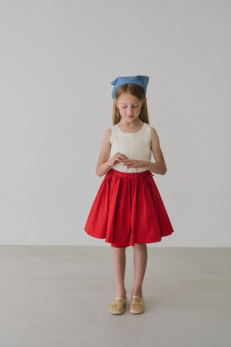 Soye - Korean Children Fashion - #minifashionista - Simply Sleeveless Top - 3