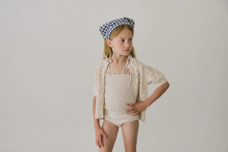 Soye - Korean Children Fashion - #minifashionista - Check Cuff Hairband - 3
