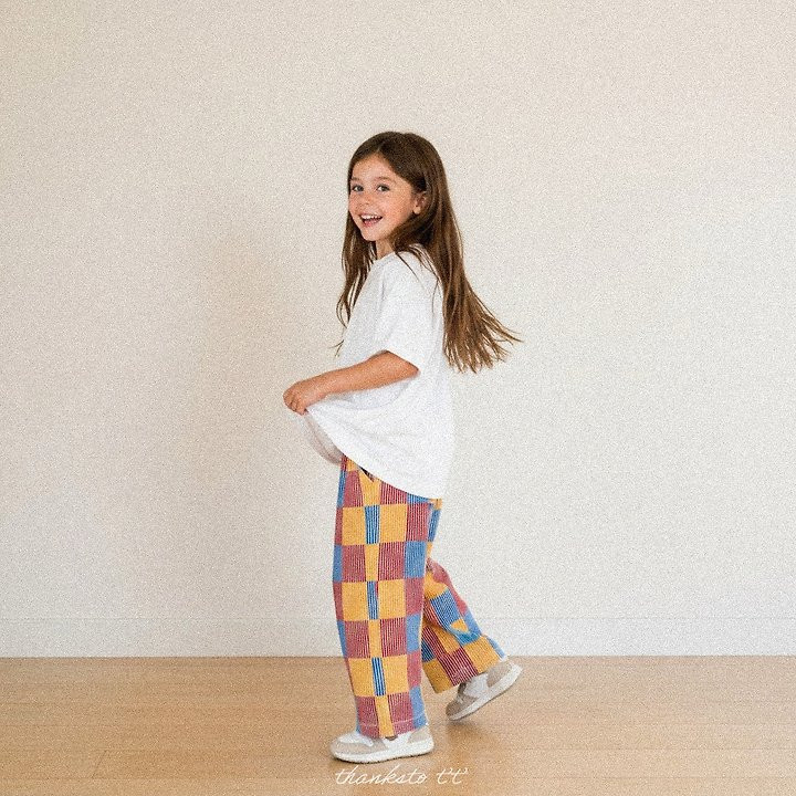 Thanksto TT - Korean Children Fashion - #stylishchildhood - Patch Pants - 4