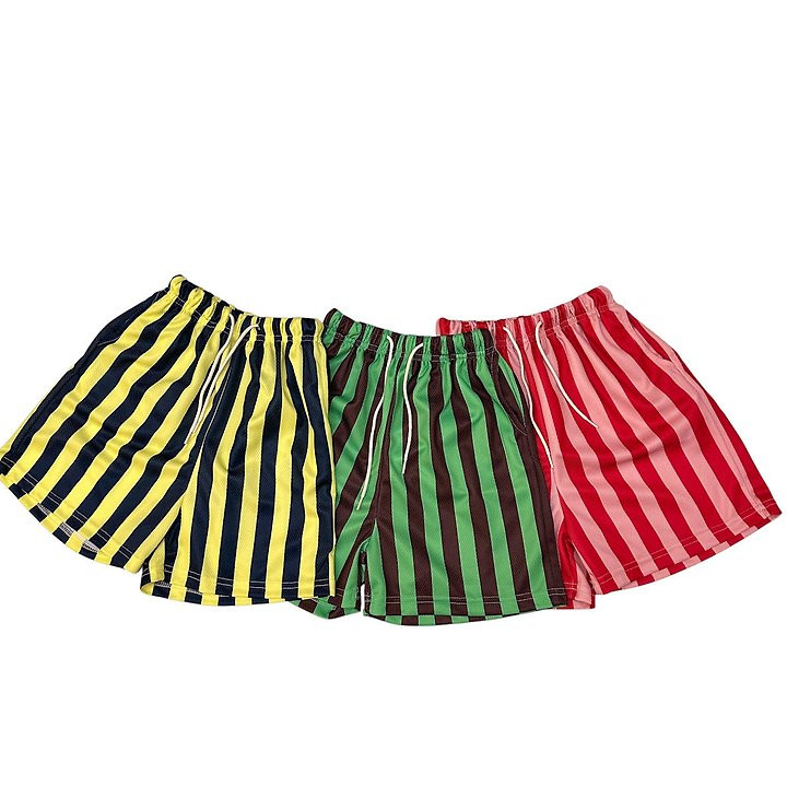 Thanksto TT - Korean Children Fashion - #designkidswear - Striped Mesh Pants