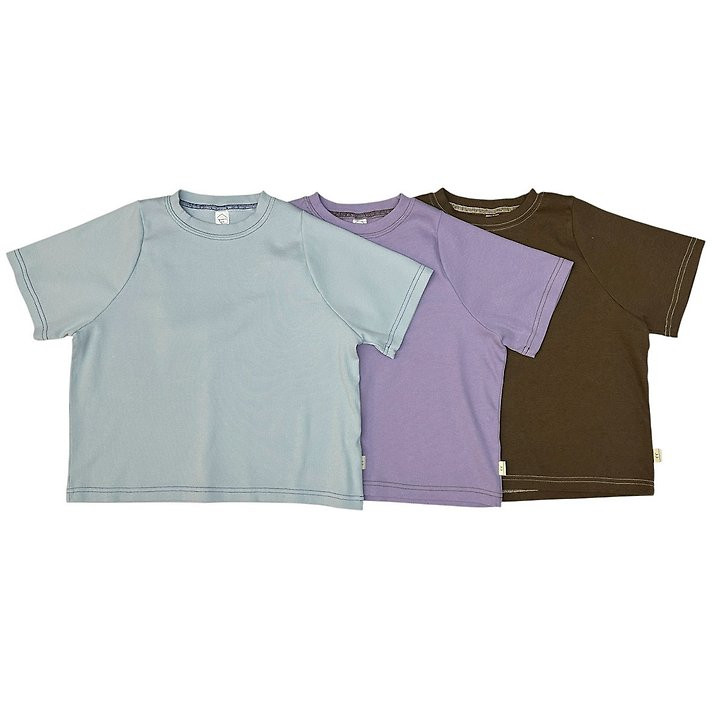 Thanksto TT - Korean Children Fashion - #discoveringself - Sandy Rib Tee
