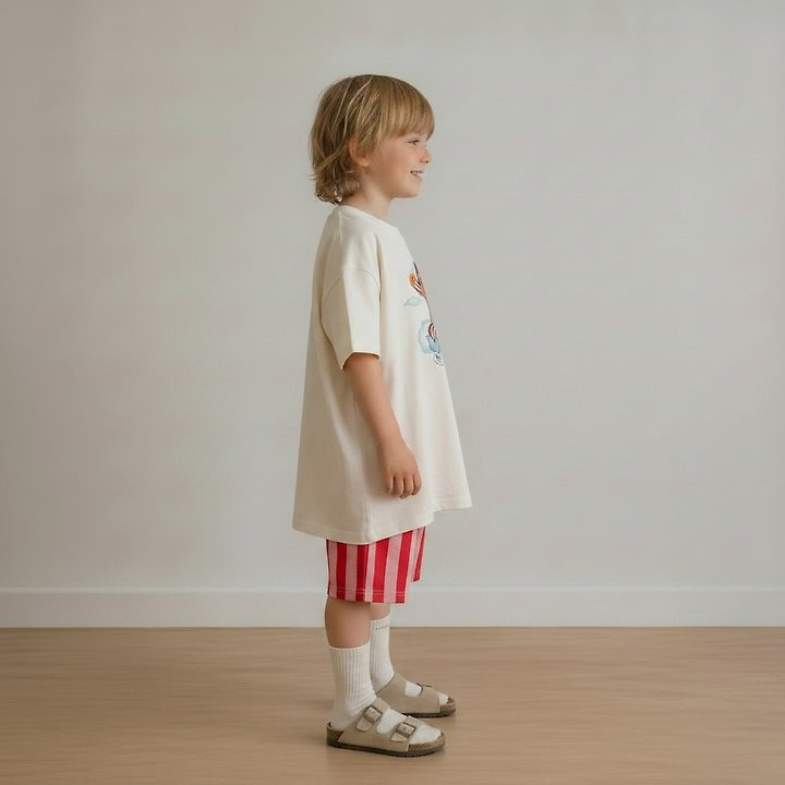 Thanksto TT - Korean Children Fashion - #discoveringself - Morning Tee - 5