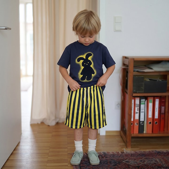 Thanksto TT - Korean Children Fashion - #fashionkids - Striped Mesh Pants - 3