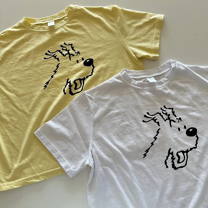 Thanksto TT - Korean Children Fashion - #kidsshorts - Wall Tee - 2