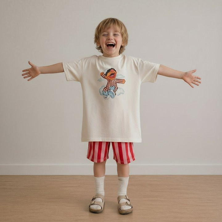 Thanksto TT - Korean Children Fashion - #kidsstore - Morning Tee - 8