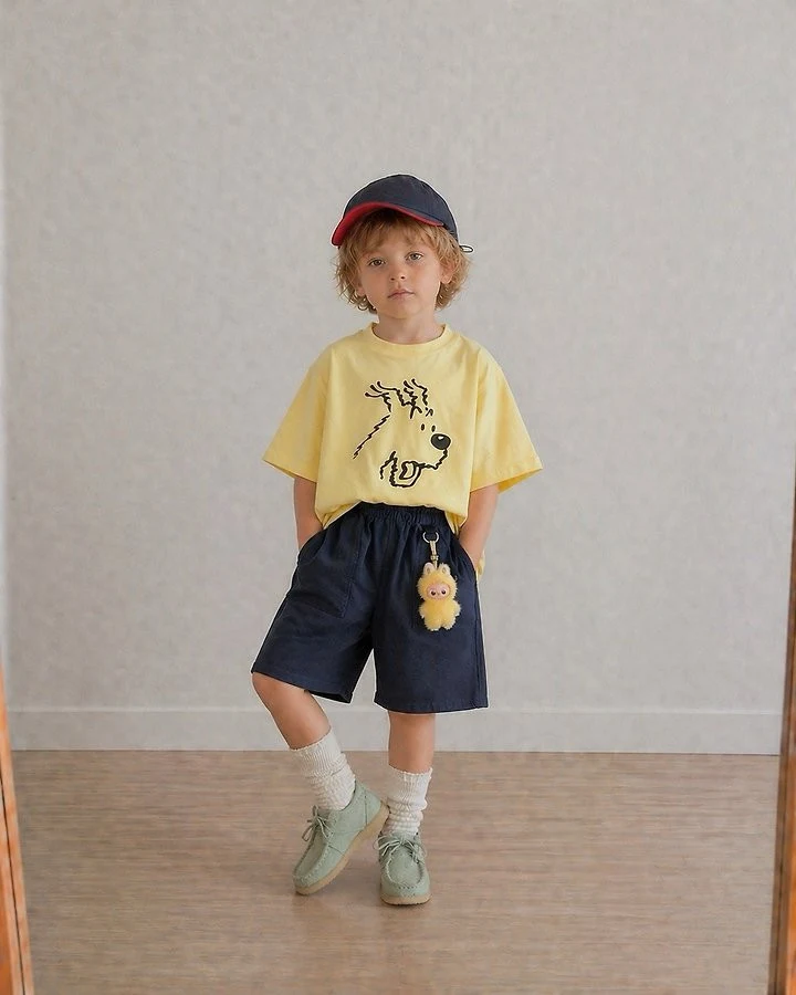 Thanksto TT - Korean Children Fashion - #kidsstore - Wall Tee - 4