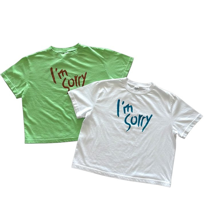 Thanksto TT - Korean Children Fashion - #magicofchildhood - Sorry Tee