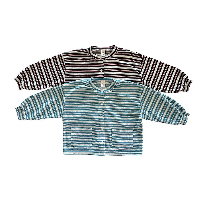 Thanksto TT - Korean Children Fashion - #stylishchildhood - Basic Cardigan
