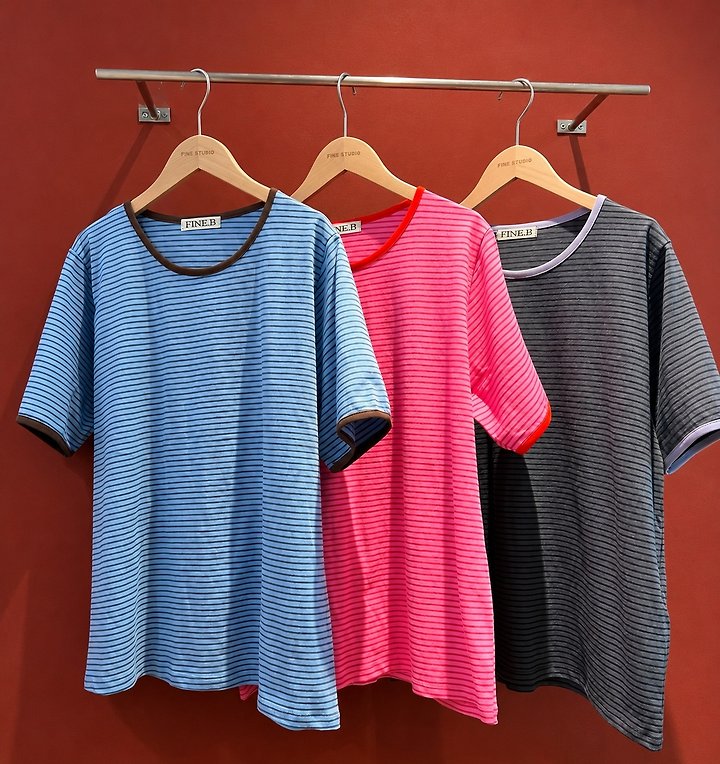 The Fine.b - Korean Women Fashion - #momslook - Shine Short Sleeve Tee