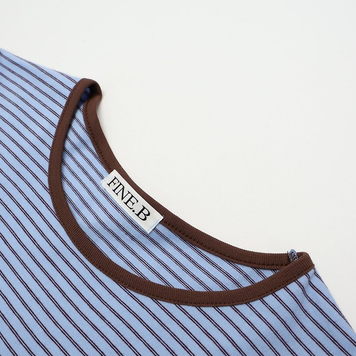The Fine.b - Korean Women Fashion - #momslook - Shine Short Sleeve Tee - 12