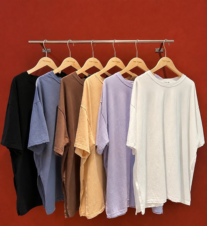 The Fine.b - Korean Women Fashion - #momslook - Loose Round Tee
