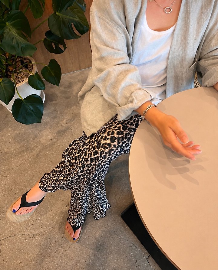 The Fine.b - Korean Women Fashion - #momslook - Leopard Bootcut Pants - 2