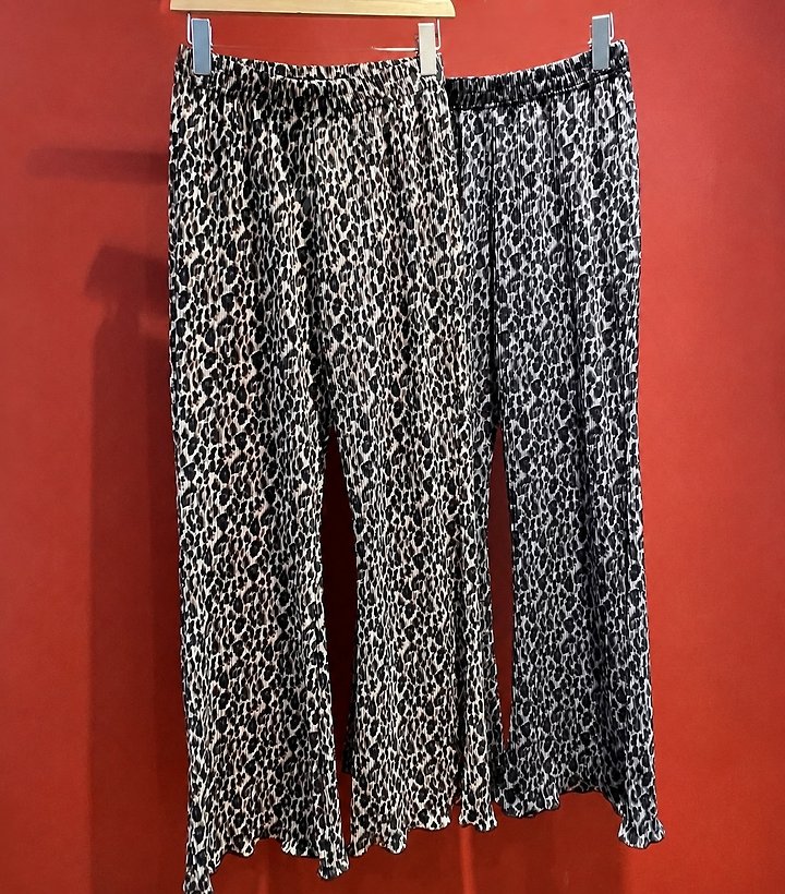 The Fine.b - Korean Women Fashion - #momslook - Leopard Bootcut Pants - 6