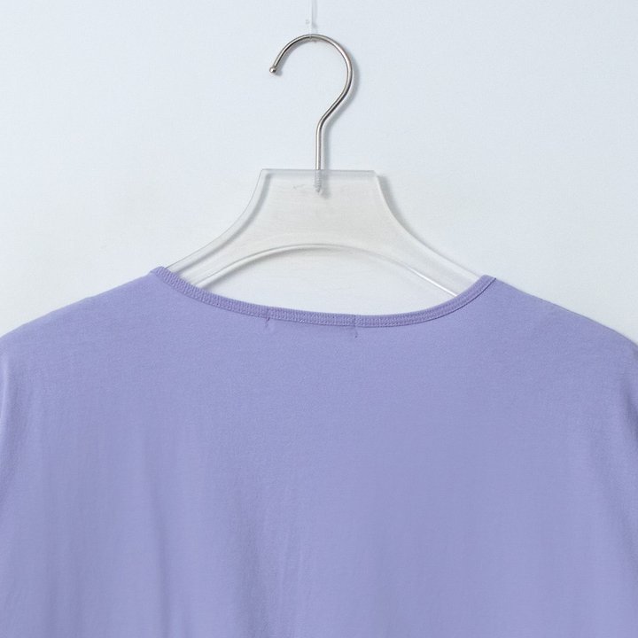 The Fine.b - Korean Women Fashion - #momslook - Over U-Neck Tee - 6