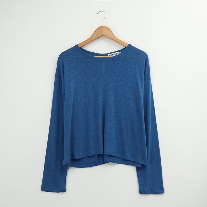 The Fine.b - Korean Women Fashion - #momslook - Linen Twist Tee - 5