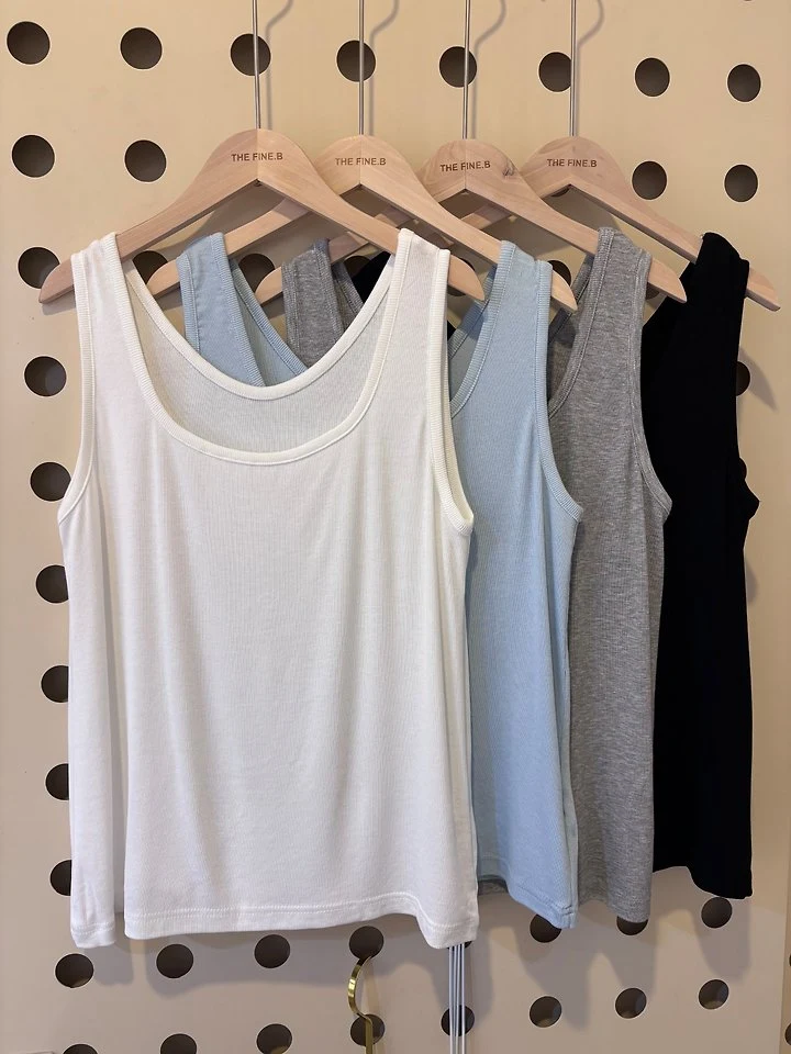 The Fine.b - Korean Women Fashion - #momslook - SS Reversible Sleeveless Top - 2