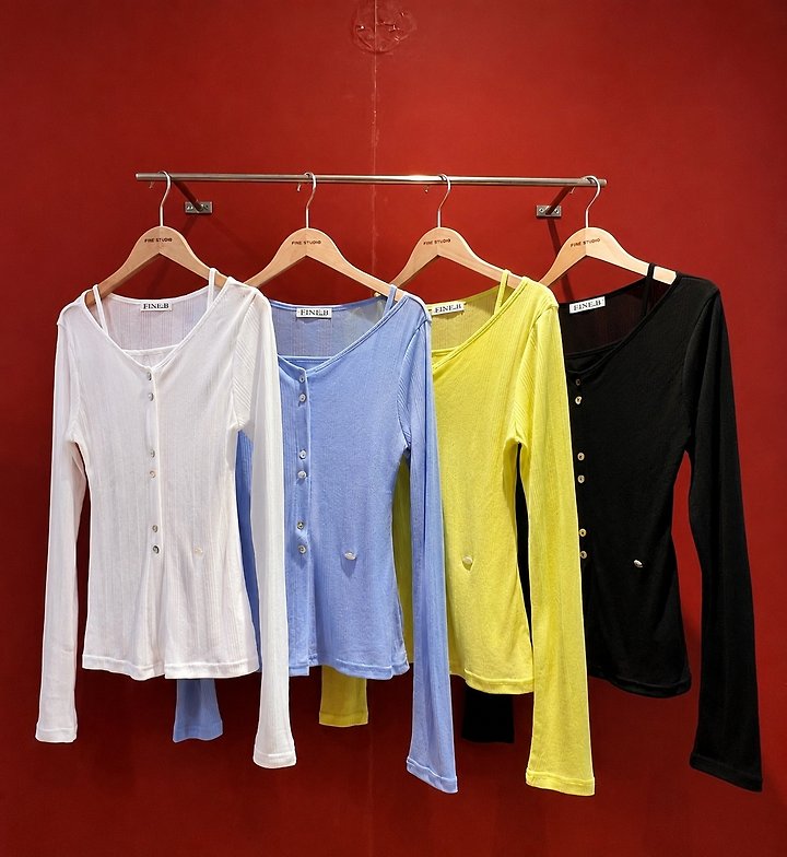 The Fine.b - Korean Women Fashion - #pursuepretty - Double Cardigan