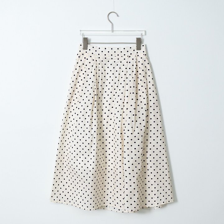 The Fine.b - Korean Women Fashion - #restrostyle - Dot Skirt - 6